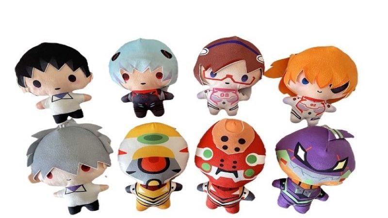 Angelic Hugs: Evangelion Plushies Take Center Stage