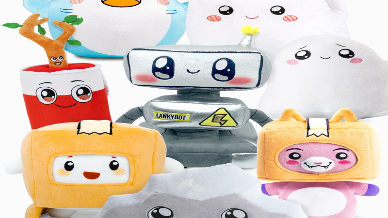 Soft and Silly: Embrace the Charm of Lankybox Stuffed Toys