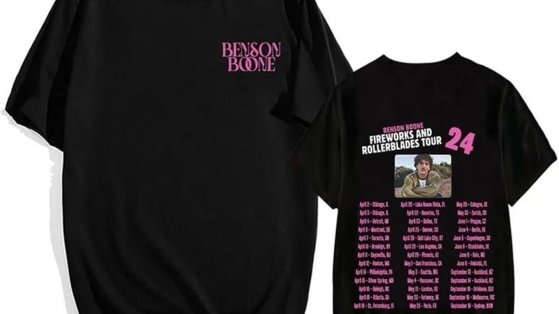 Discover the Essence of Benson Boone: Must-Have Merchandise